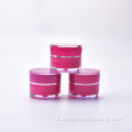Emballage Cosmetique 50g 30g Pots de Soin Rouge Mat Pot de Beaute 1oz